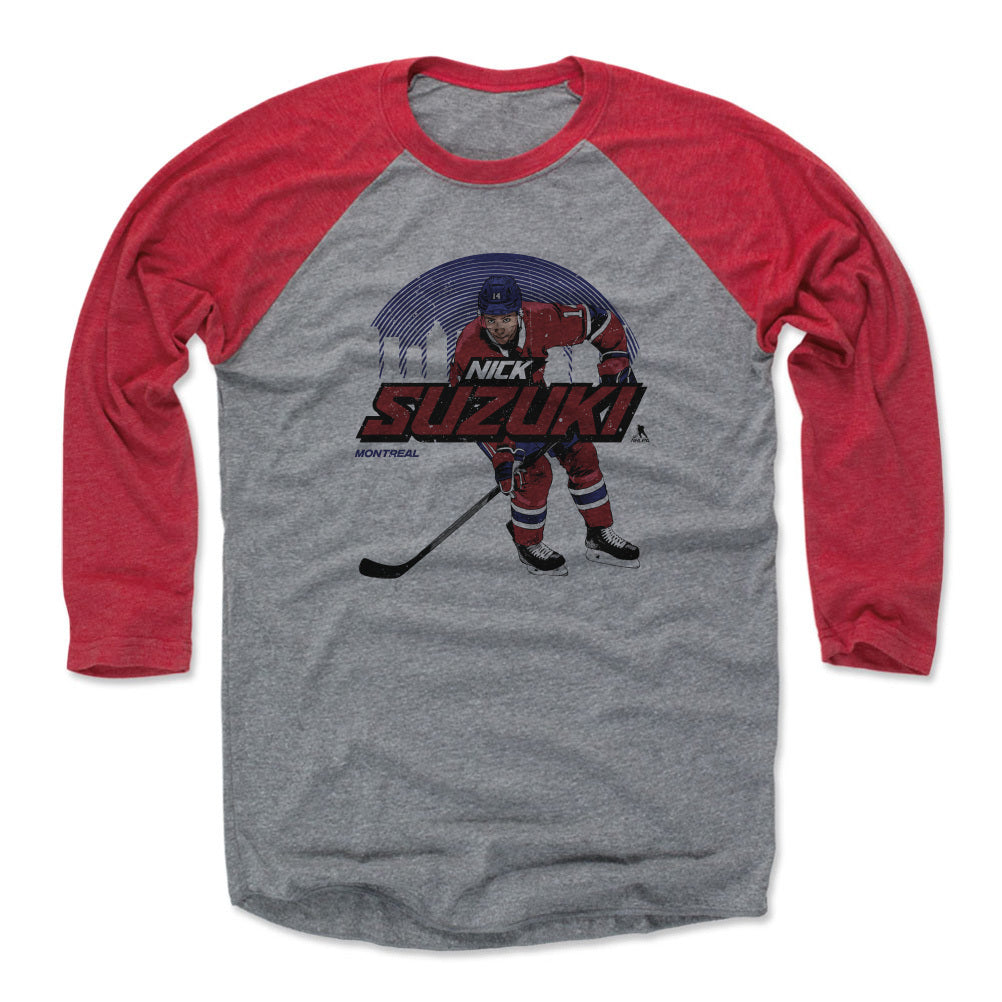 Nick Suzuki Men's Baseball T-Shirt | 500 LEVEL