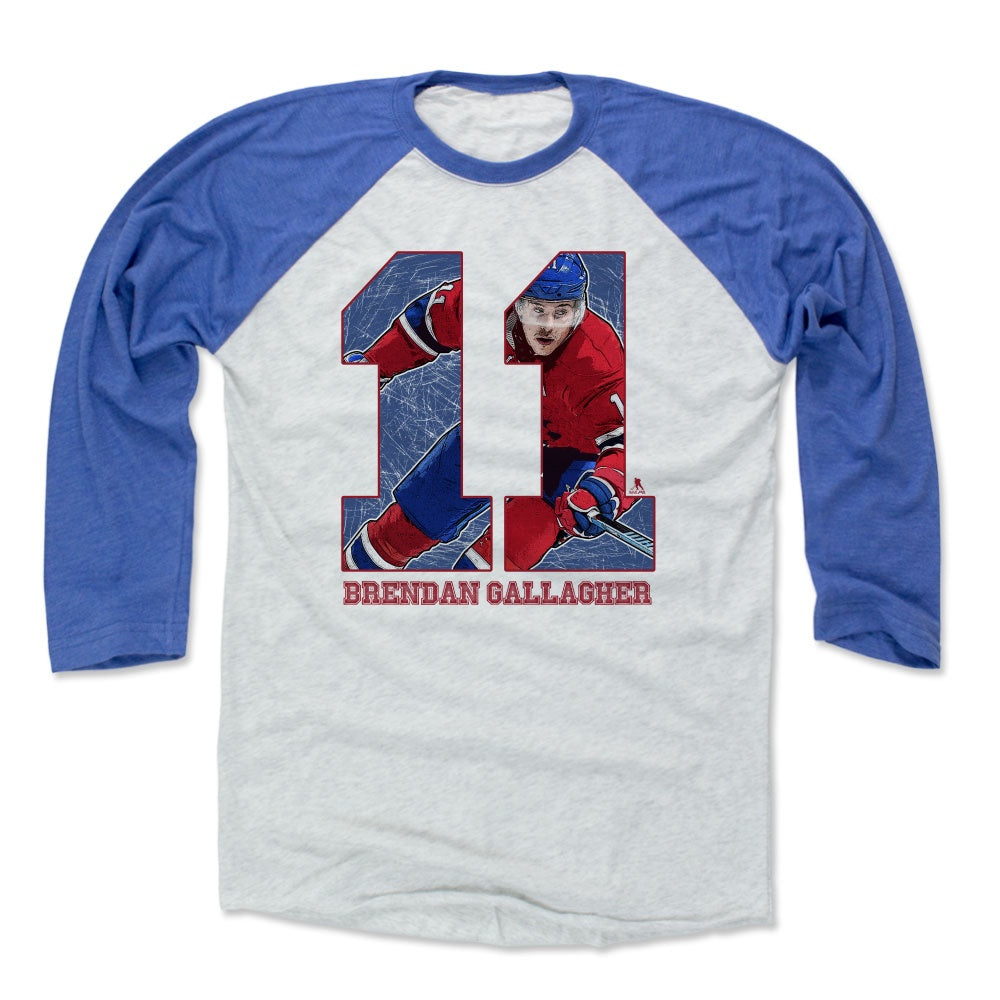 Brendan Gallagher Men's Baseball T-Shirt | 500 LEVEL