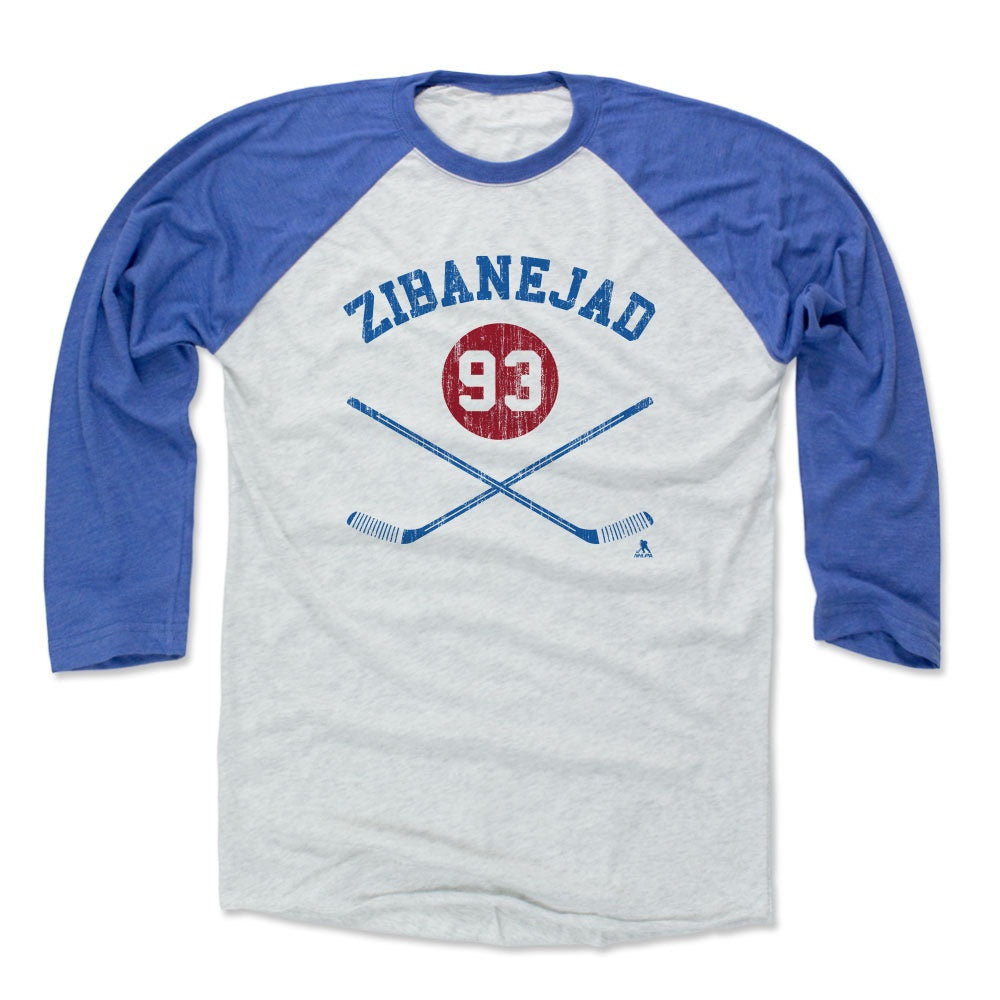 Mika Zibanejad Men's Baseball T-Shirt | 500 LEVEL
