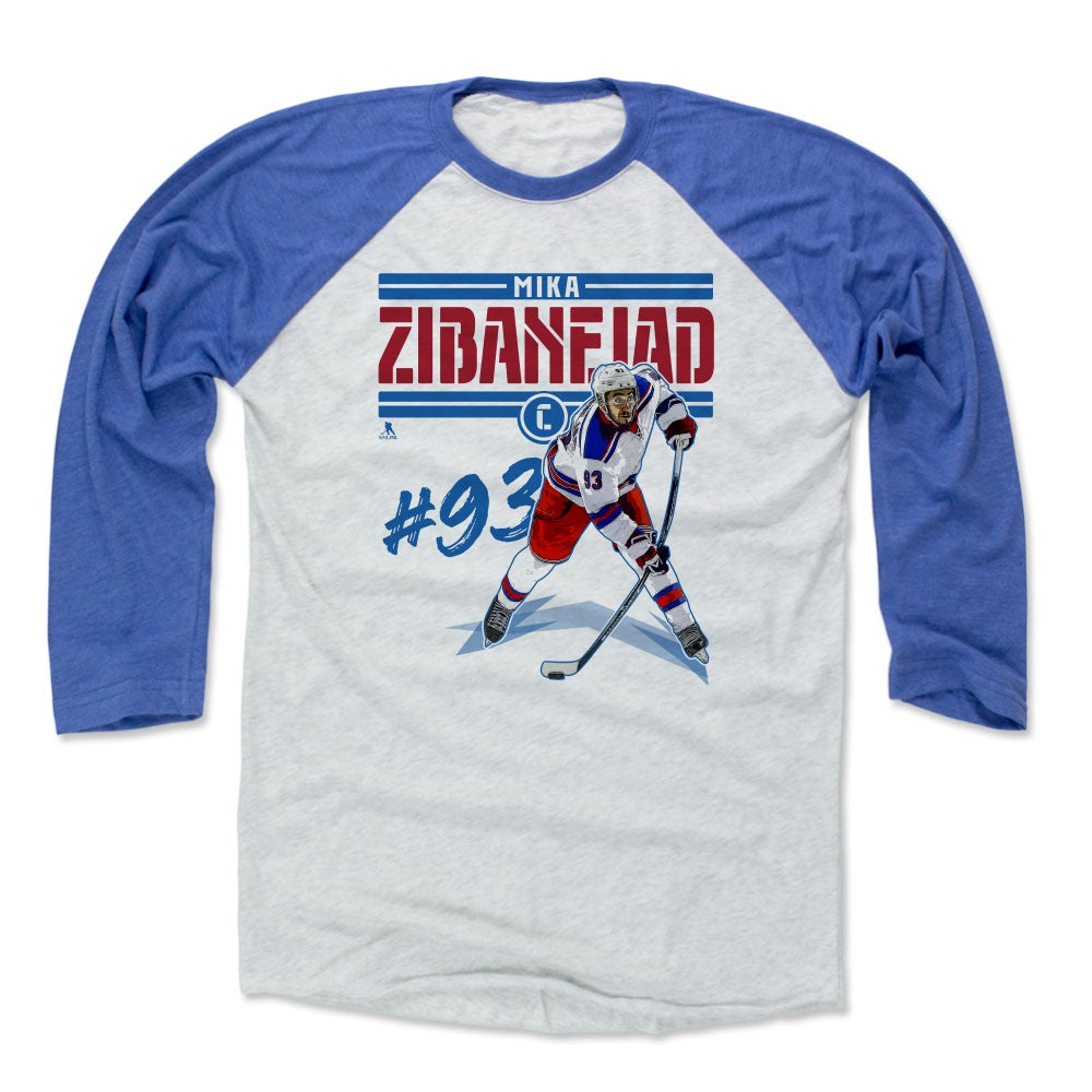 Mika Zibanejad Men's Baseball T-Shirt | 500 LEVEL