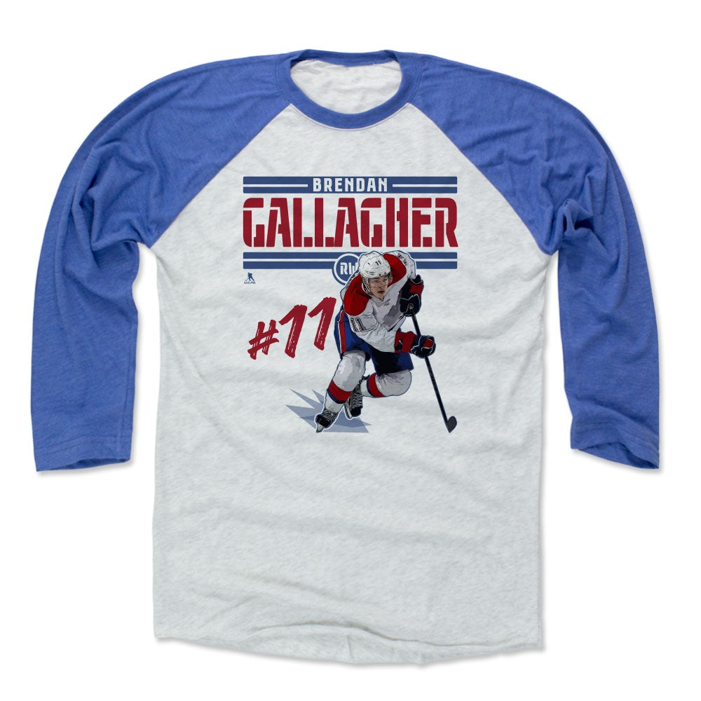 Brendan Gallagher Men's Baseball T-Shirt | 500 LEVEL