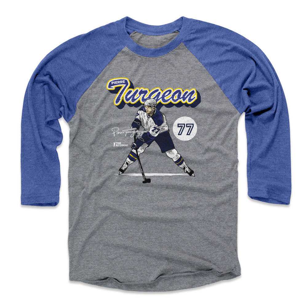 Pierre Turgeon Men's Baseball T-Shirt | 500 LEVEL