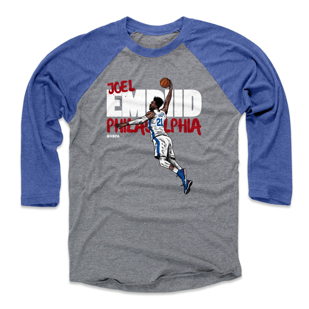 Joel Embiid Men's Baseball T-Shirt | 500 LEVEL