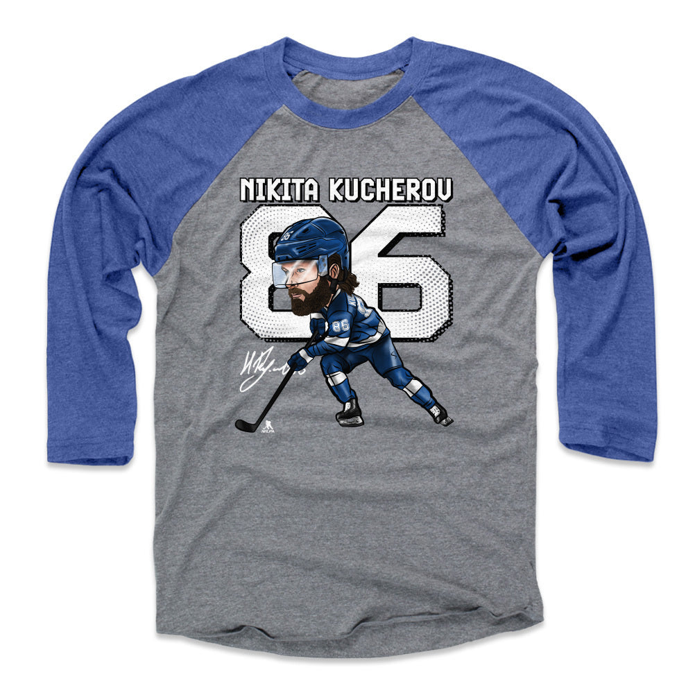 Nikita Kucherov Men's Baseball T-Shirt | 500 LEVEL
