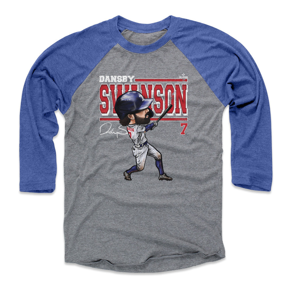 Dansby Swanson Men's Baseball T-Shirt | 500 LEVEL