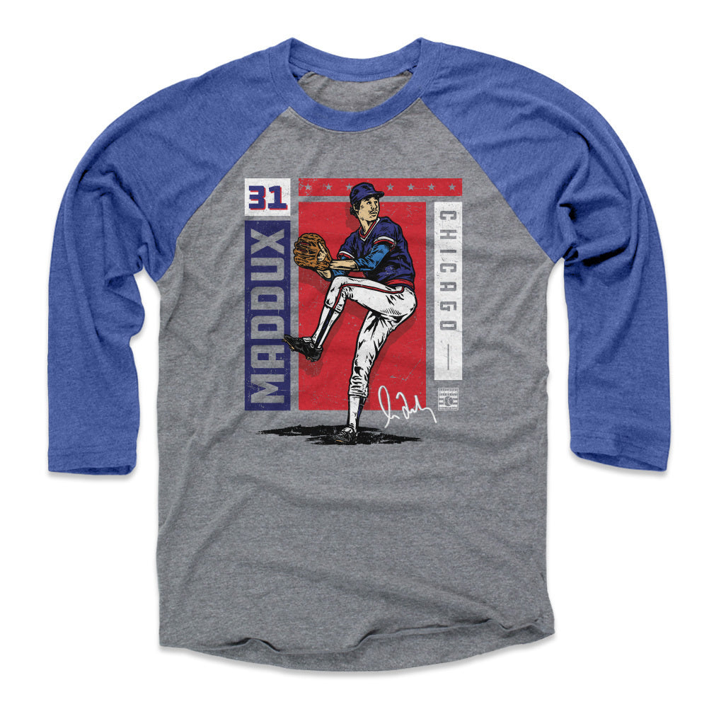 Greg Maddux Men's Baseball T-Shirt | 500 LEVEL