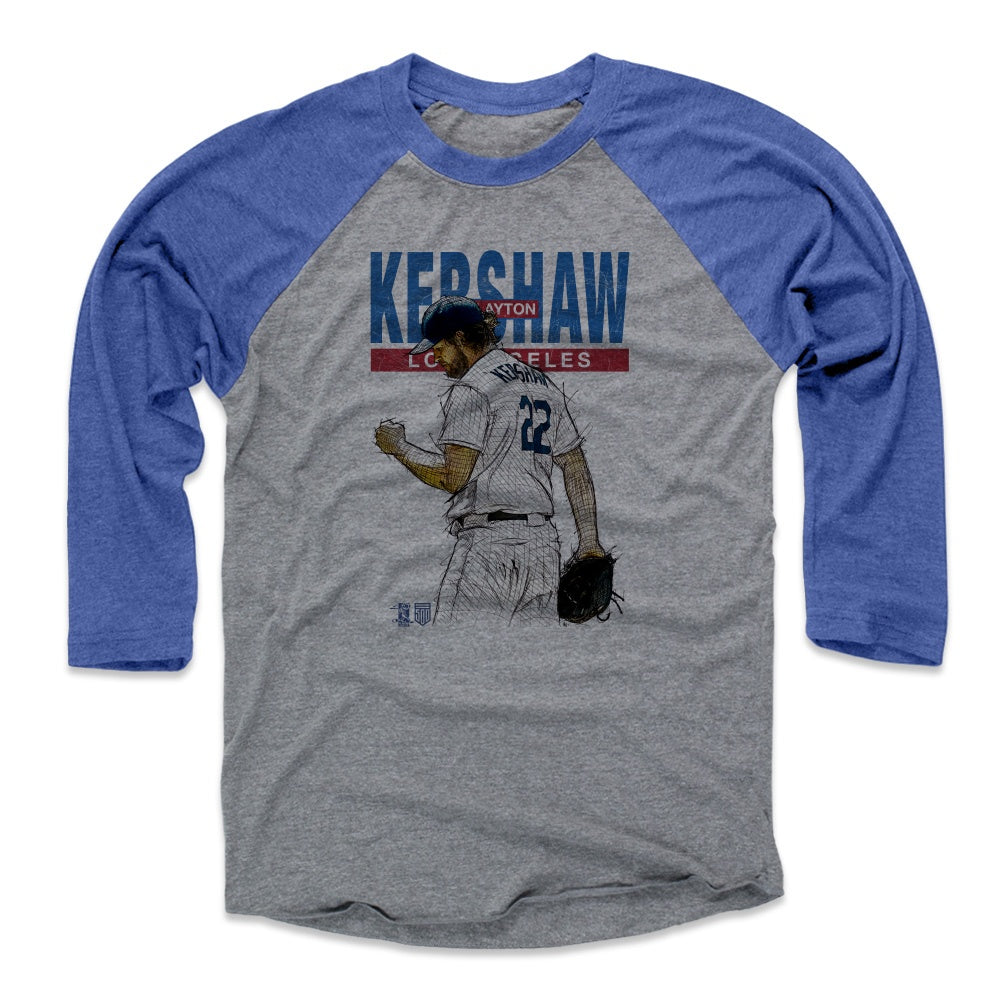 Clayton Kershaw Men's Baseball T-Shirt | 500 LEVEL