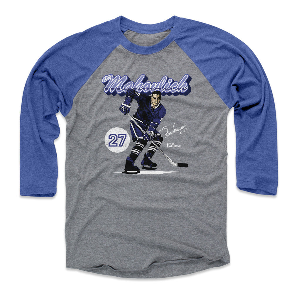 Frank Mahovlich Men's Baseball T-Shirt | 500 LEVEL
