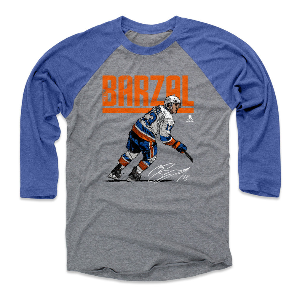 Mathew Barzal Men's Baseball T-Shirt | 500 LEVEL