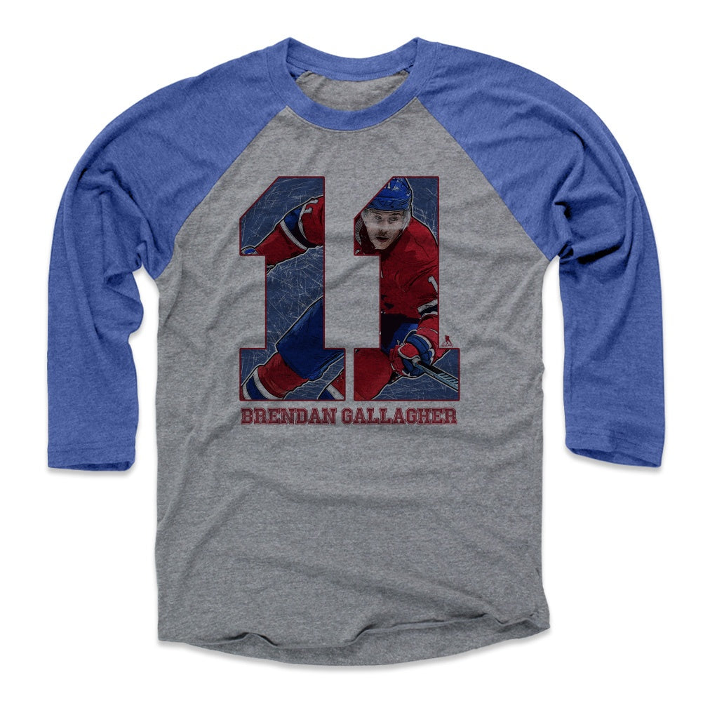 Brendan Gallagher Men's Baseball T-Shirt | 500 LEVEL