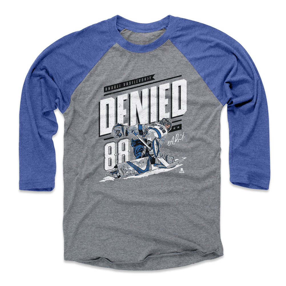 Andrei Vasilevskiy Men's Baseball T-Shirt | 500 LEVEL