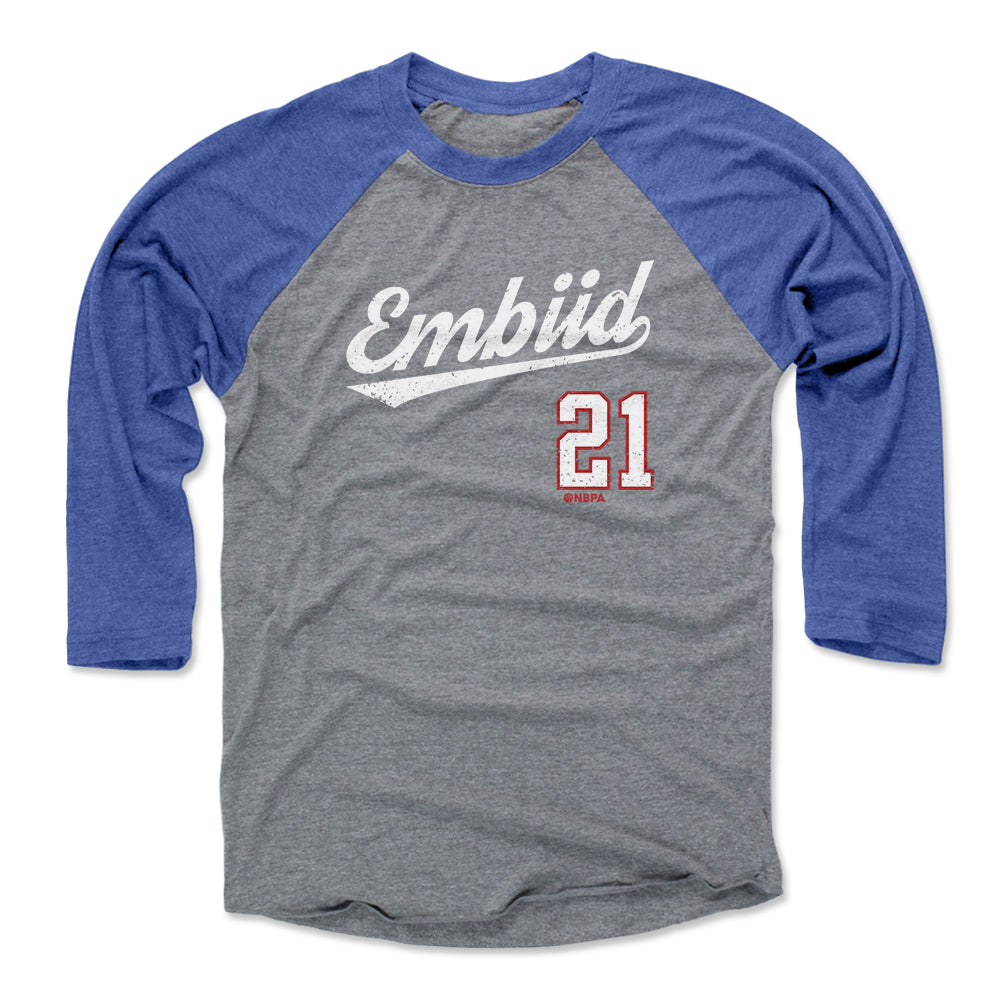 Joel Embiid Men's Baseball T-Shirt | 500 LEVEL