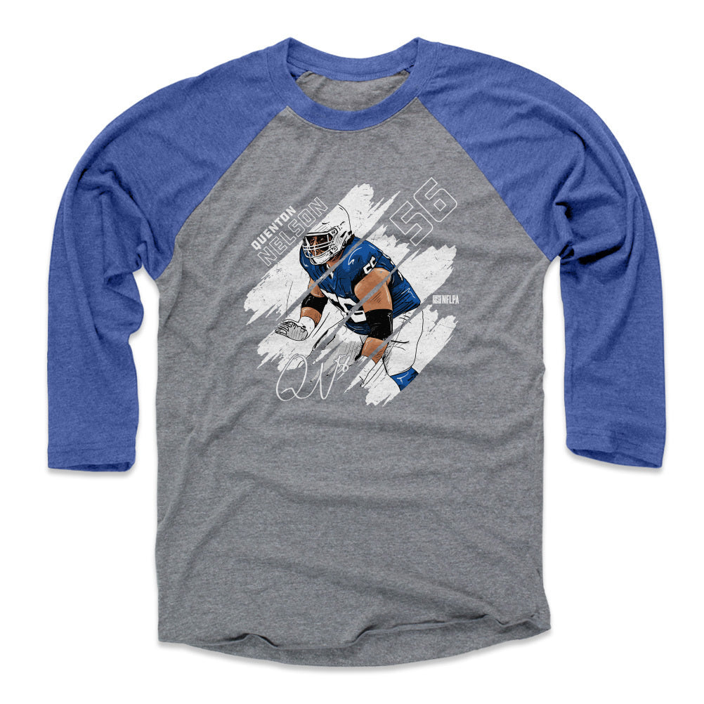 Quenton Nelson Men's Baseball T-Shirt | 500 LEVEL