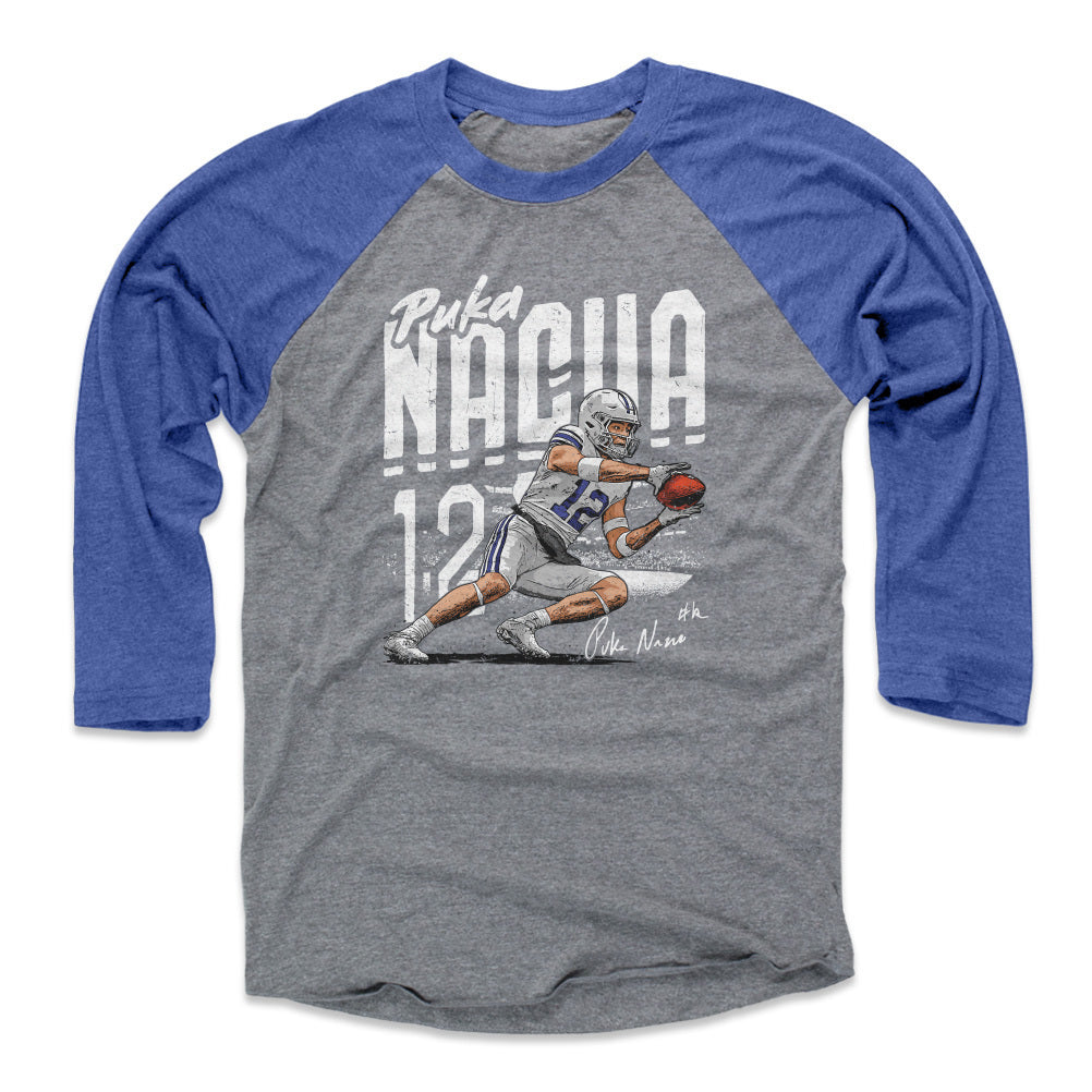 Puka Nacua Men's Baseball T-Shirt | 500 LEVEL