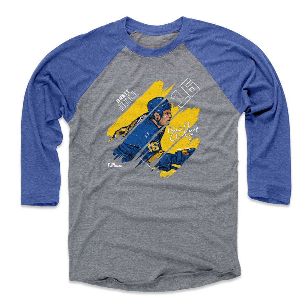 Brett Hull Men's Baseball T-Shirt | 500 LEVEL