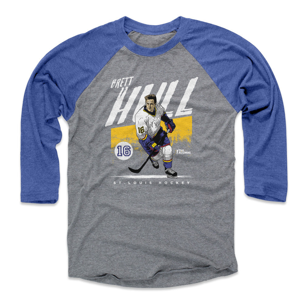Brett Hull Men's Baseball T-Shirt | 500 LEVEL