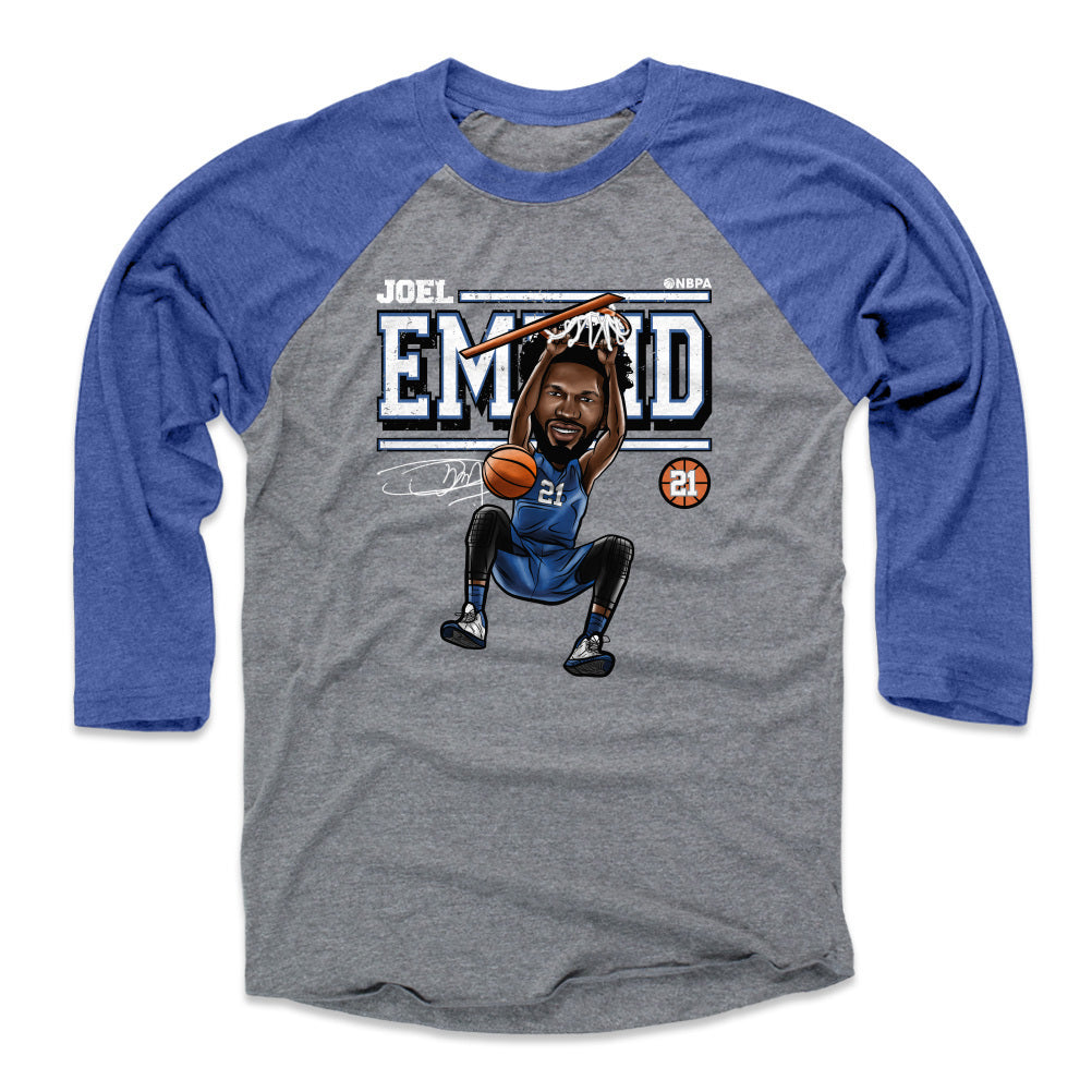 Joel Embiid Men's Baseball T-Shirt | 500 LEVEL