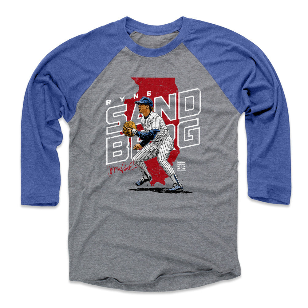 Ryne Sandberg Men's Baseball T-Shirt | 500 LEVEL