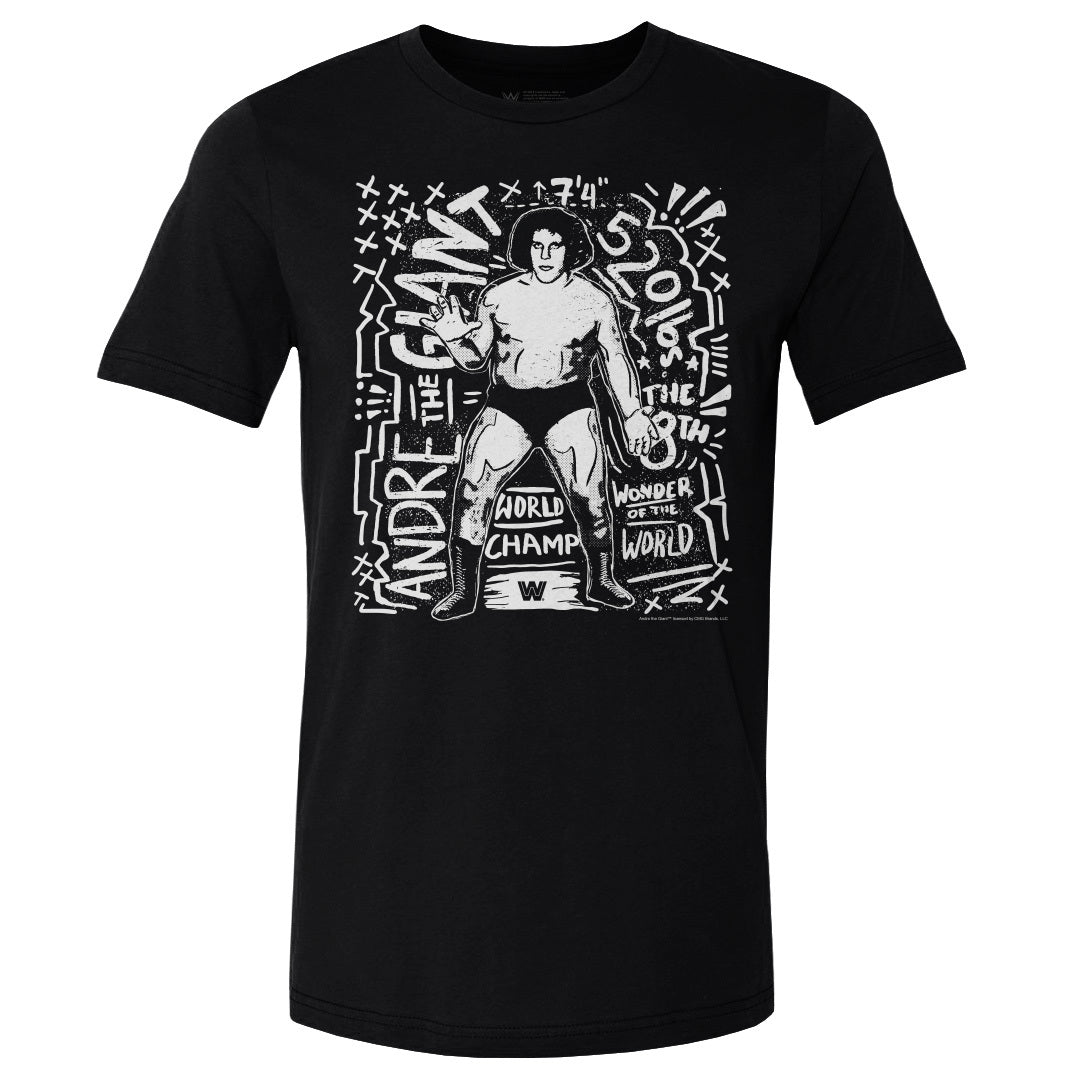 Andre The Giant Men's Cotton T-Shirt | 500 LEVEL