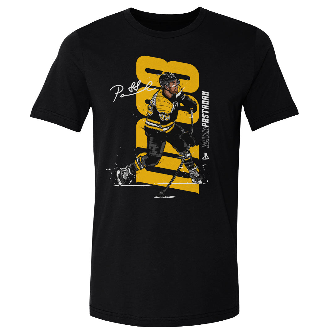 David Pastrnak Men's Cotton T-Shirt | 500 LEVEL