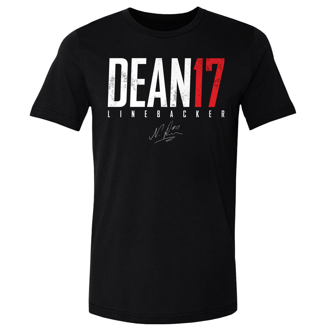 Nakobe Dean Men's Cotton T-Shirt | 500 LEVEL