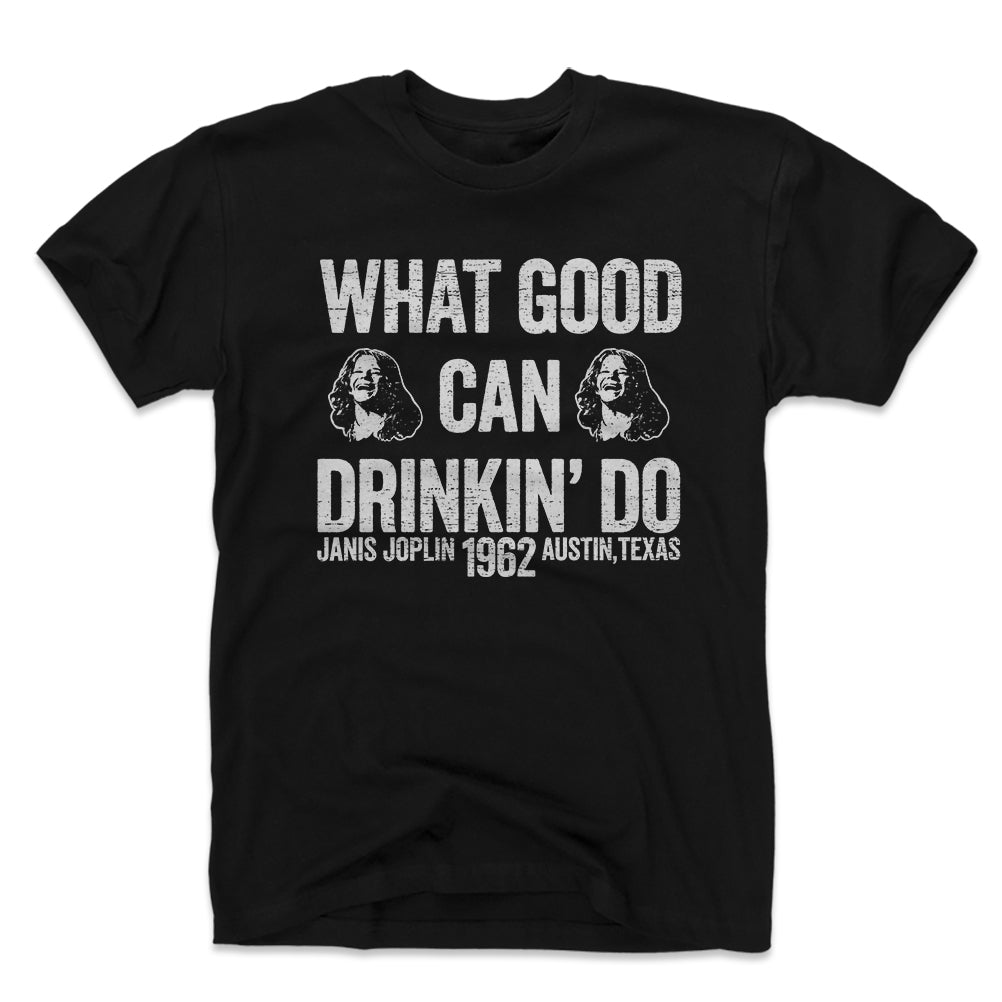 Janis Joplin Men's Cotton T-Shirt | 500 LEVEL