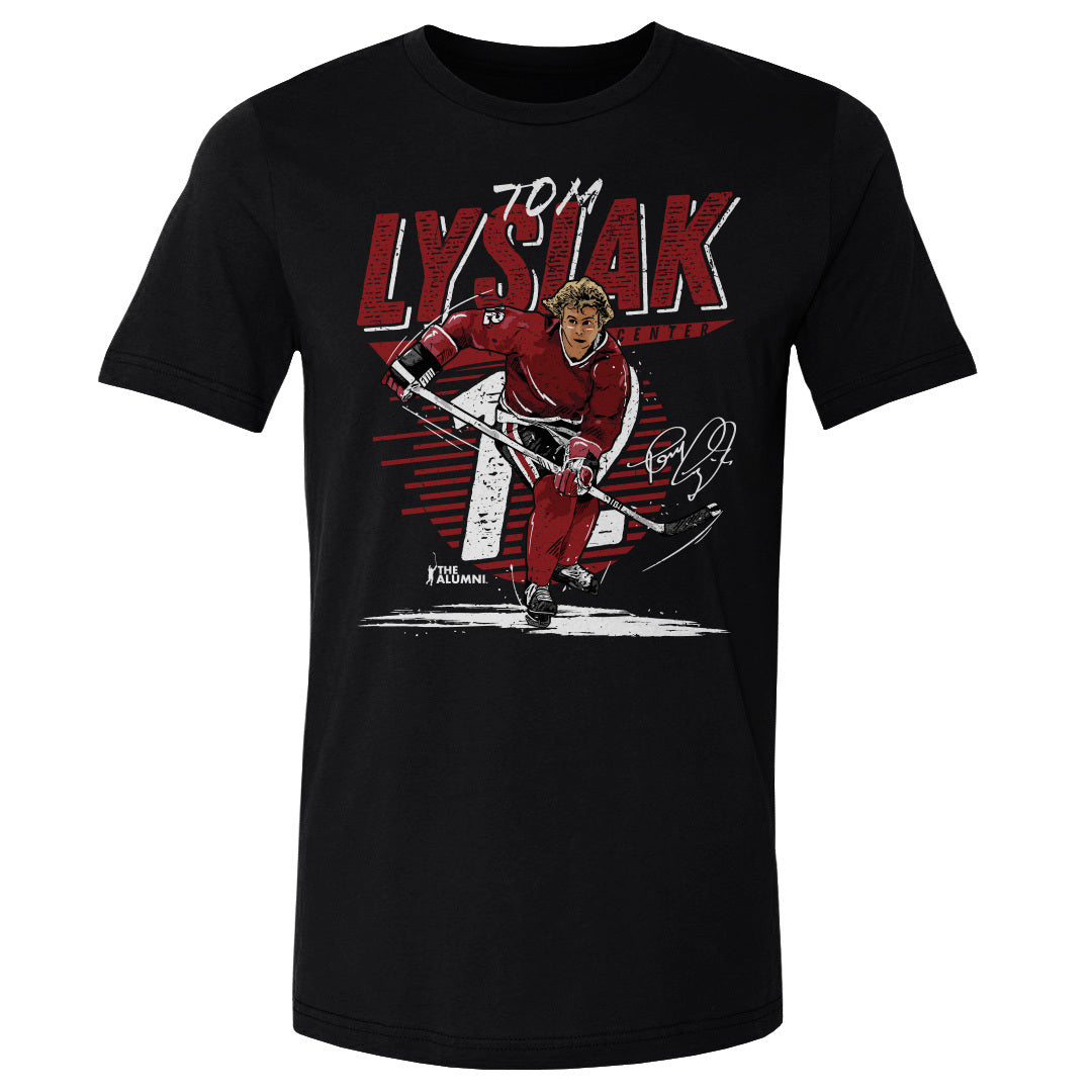 Tom Lysiak Men's Cotton T-Shirt | 500 LEVEL