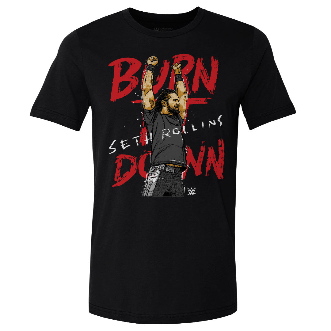 Seth Rollins Men's Cotton T-Shirt | 500 LEVEL