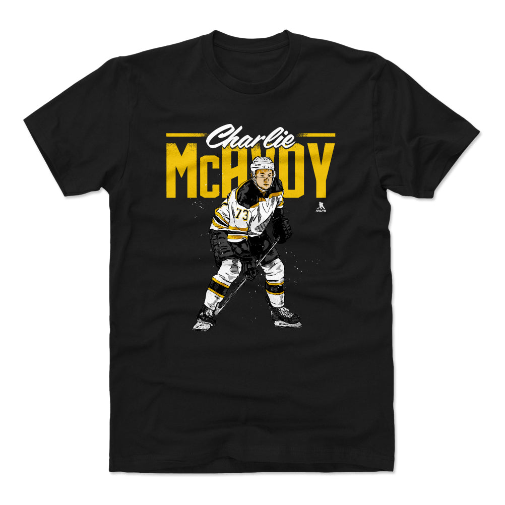 Charlie McAvoy Men's Cotton T-Shirt | 500 LEVEL