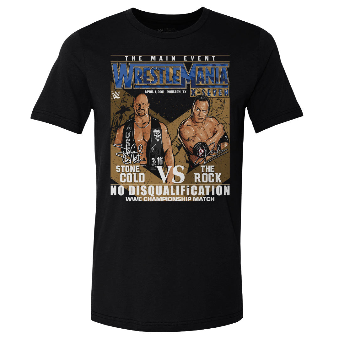 Wrestlemania Men's Cotton T-Shirt | 500 LEVEL