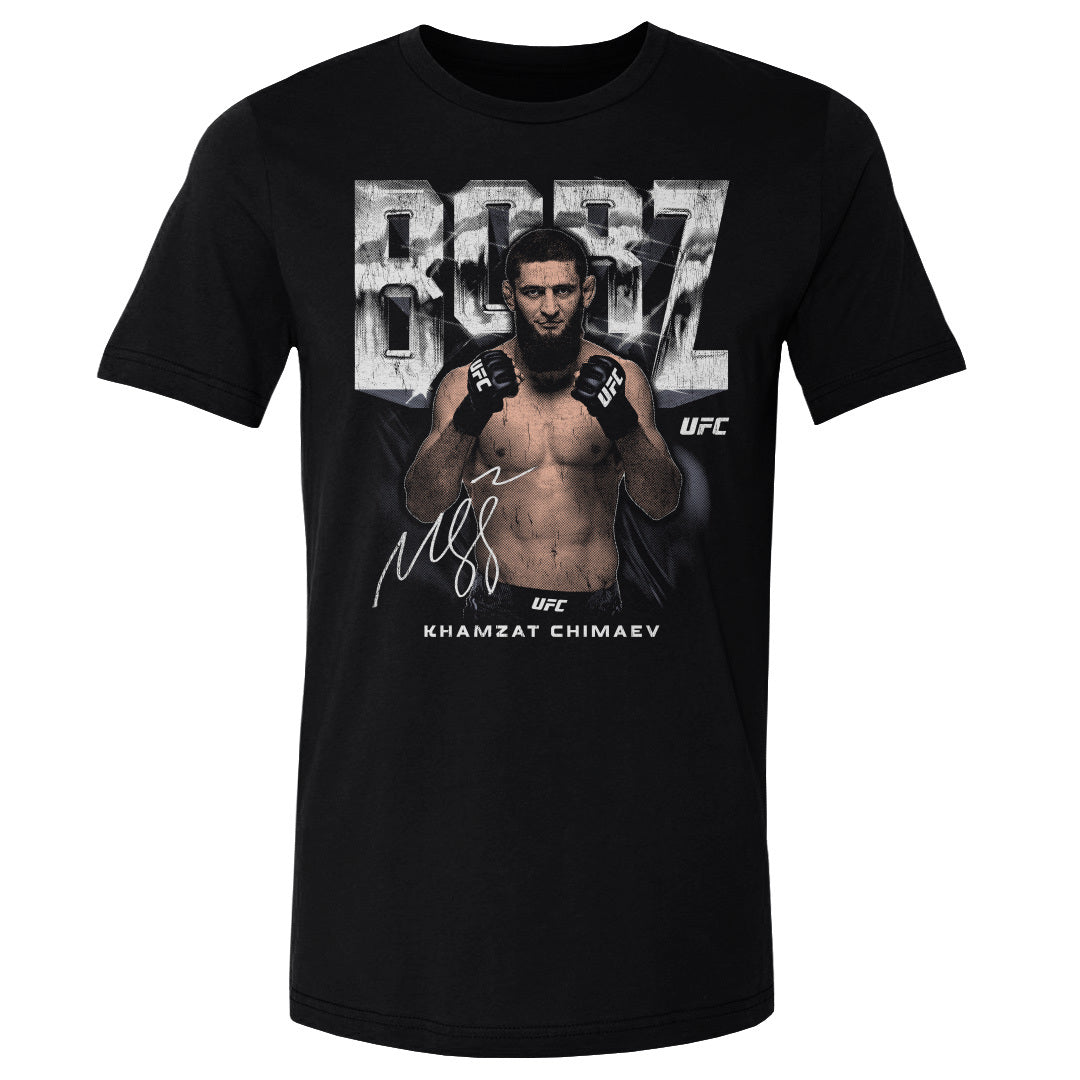 Khamzat Chimaev Men's Cotton T-Shirt | 500 LEVEL