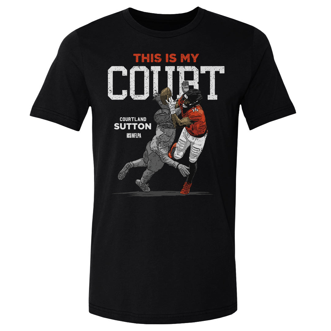 Courtland Sutton Men's Cotton T-Shirt | 500 LEVEL