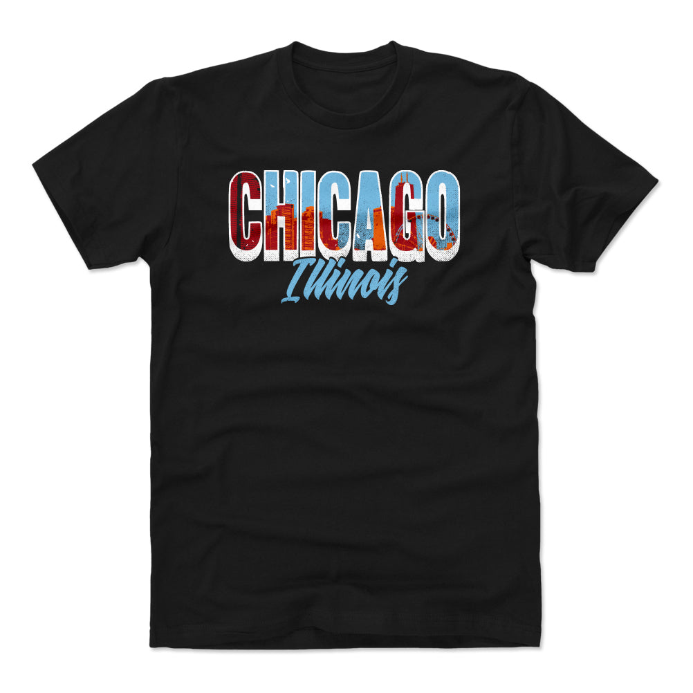 Chicago Men's Cotton T-Shirt | 500 LEVEL