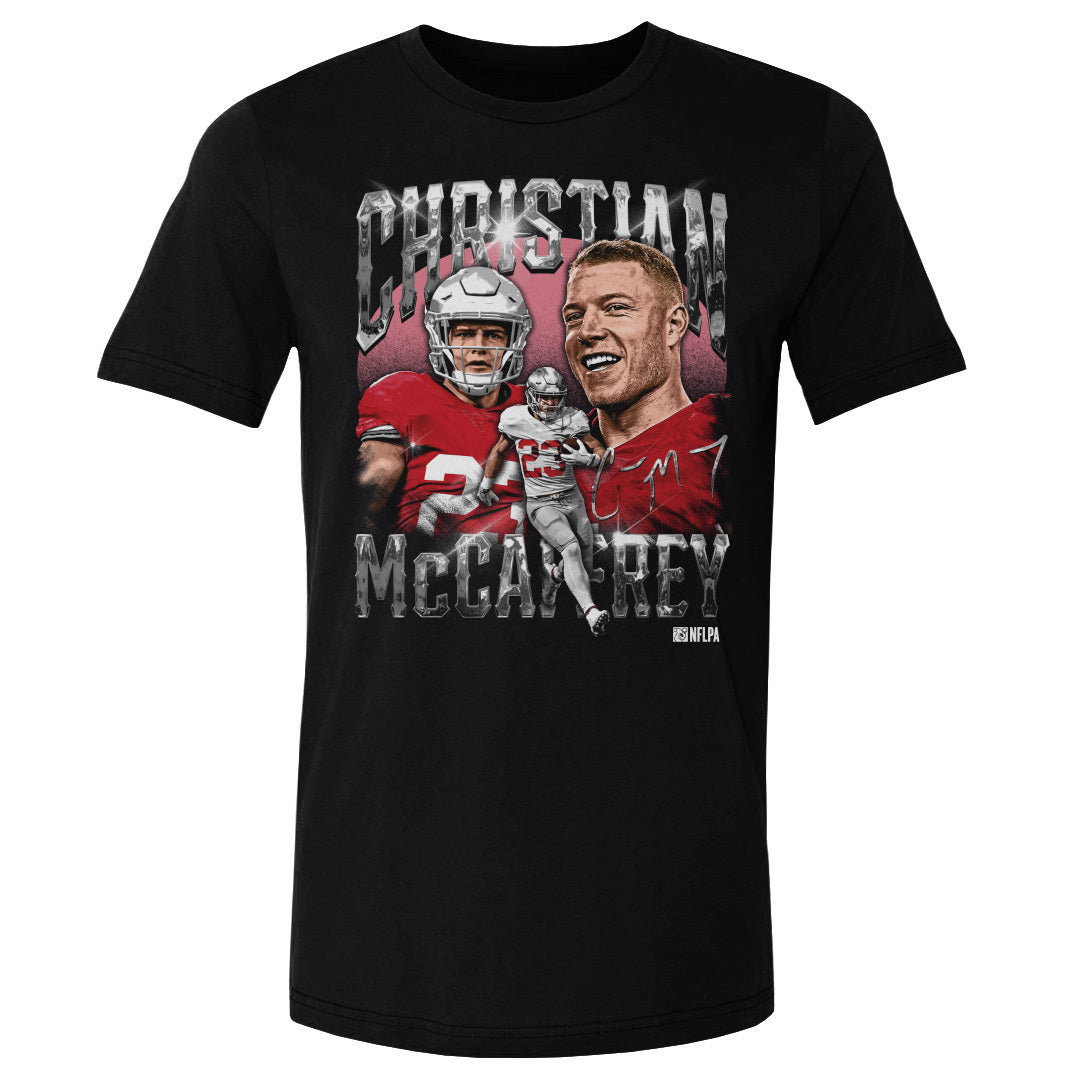 Christian McCaffrey Men's Cotton T-Shirt | 500 LEVEL