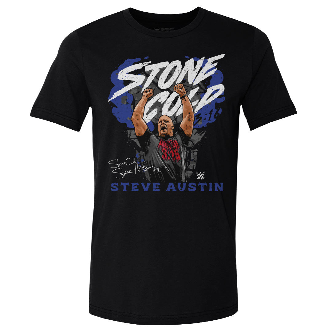 Stone Cold Steve Austin Men's Cotton T-Shirt | 500 LEVEL