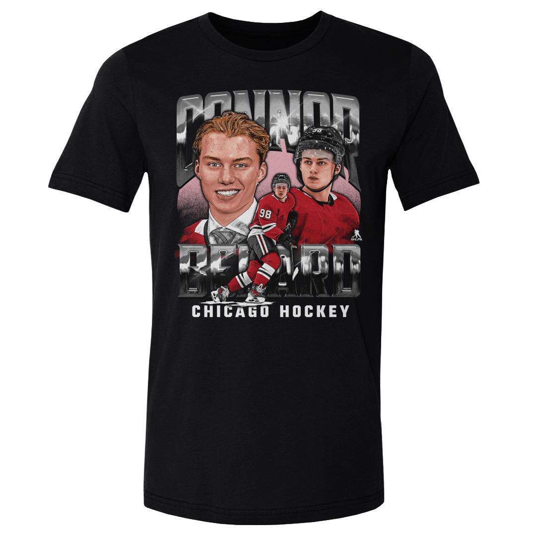 Connor Bedard Men's Cotton T-Shirt | 500 LEVEL