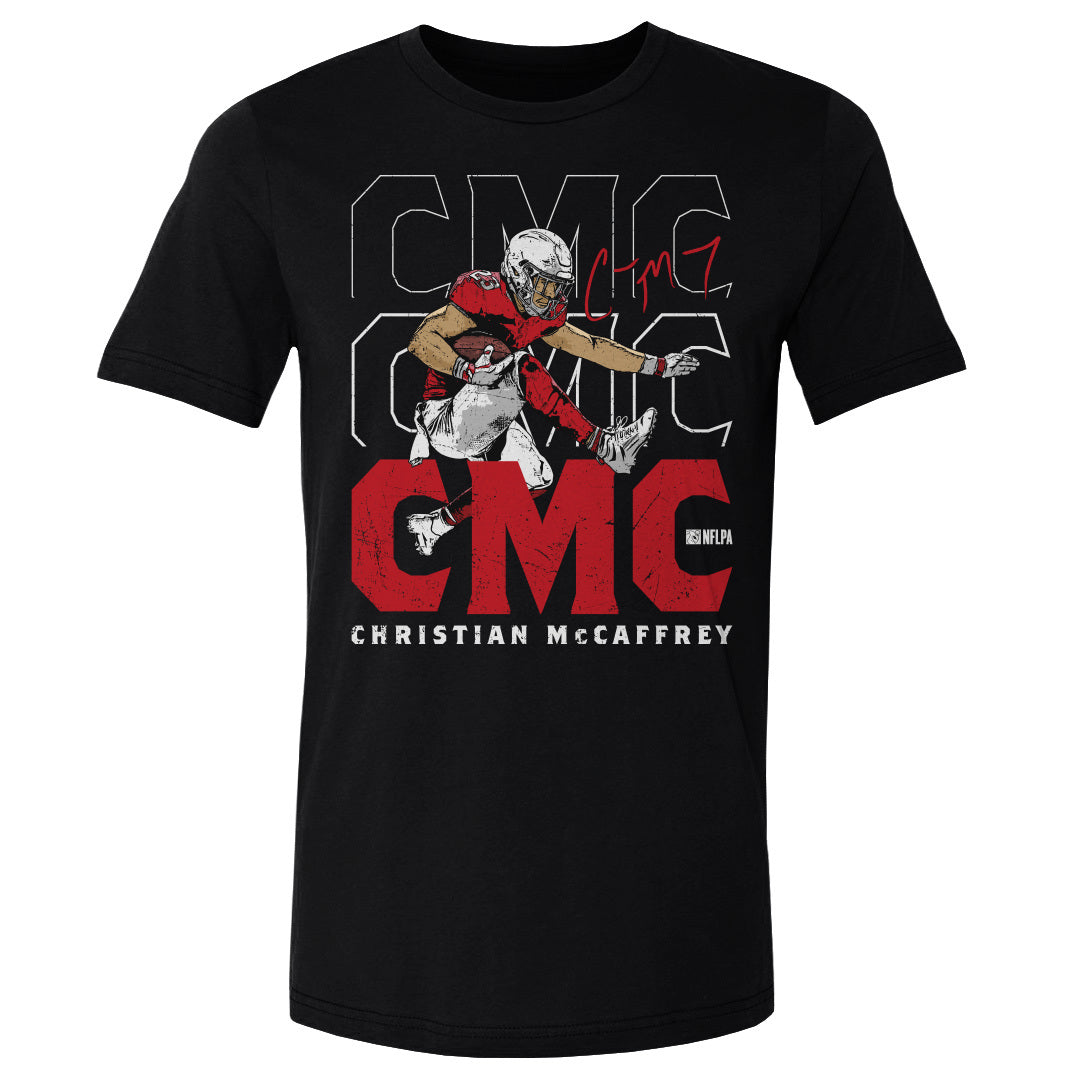 Christian McCaffrey Men's Cotton T-Shirt | 500 LEVEL