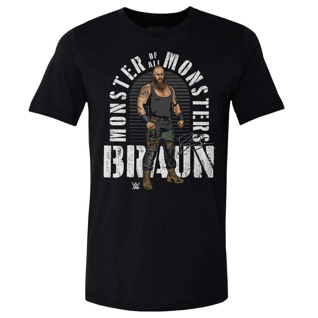 Braun Strowman Men's Cotton T-Shirt | 500 LEVEL