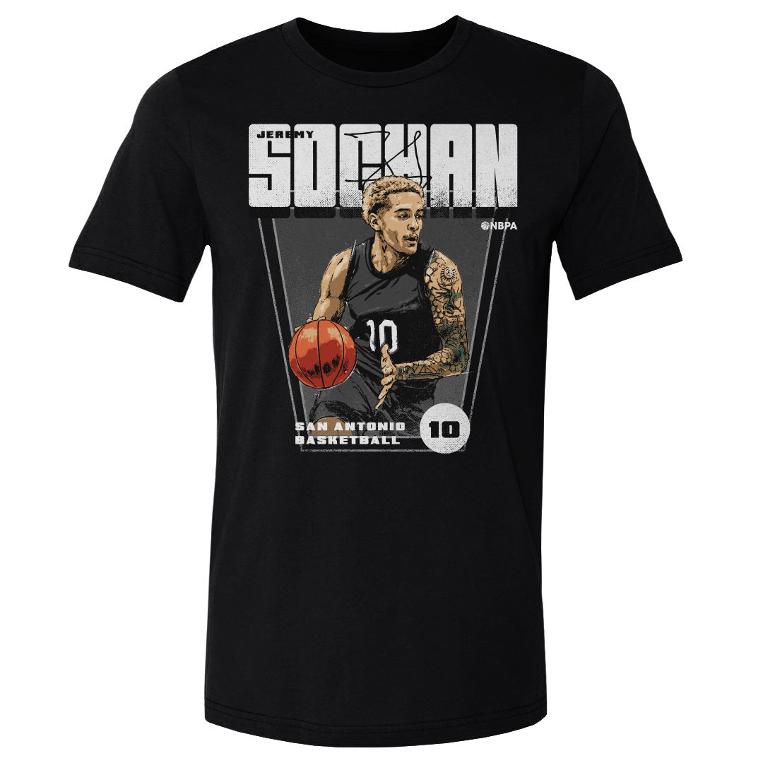 Jeremy Sochan Men's Cotton T-Shirt | 500 LEVEL