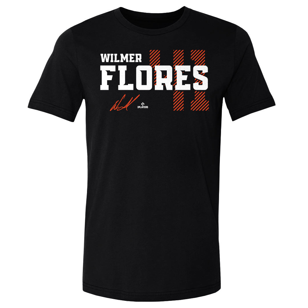 Wilmer Flores Men's Cotton T-Shirt | 500 LEVEL
