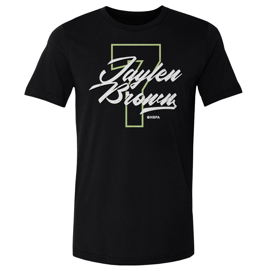 Jaylen Brown Men's Cotton T-Shirt | 500 LEVEL