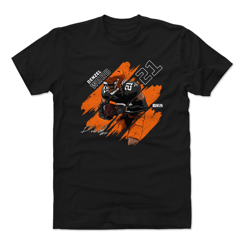 Denzel Ward Men's Cotton T-Shirt | 500 LEVEL