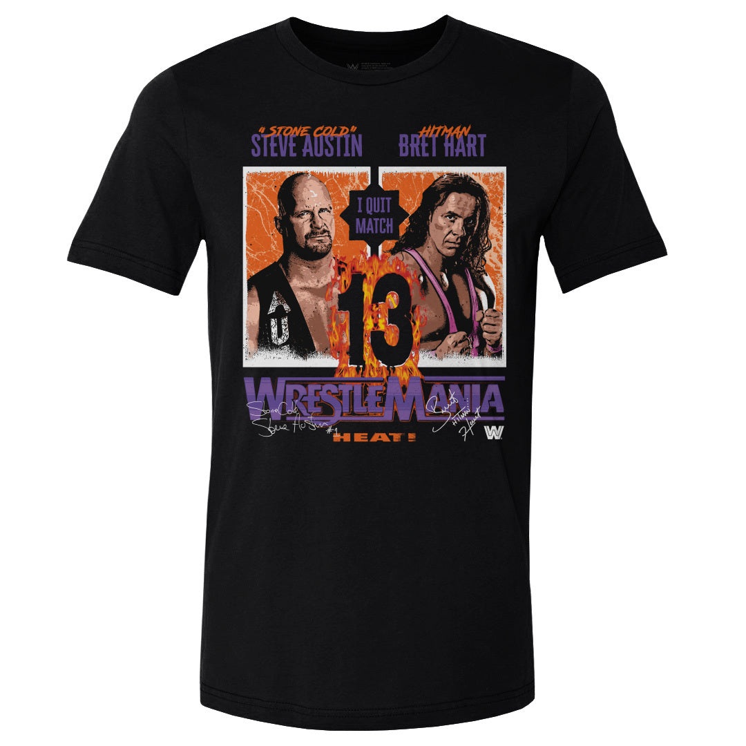 Wrestlemania Men's Cotton T-Shirt | 500 LEVEL
