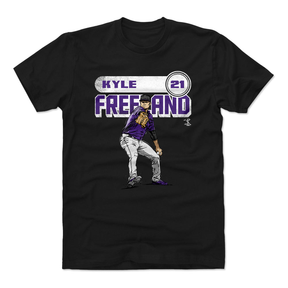 Kyle Freeland Men's Cotton T-Shirt | 500 LEVEL