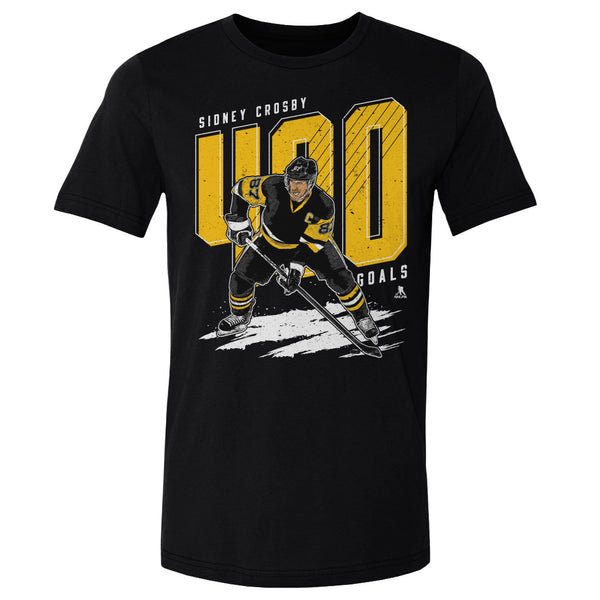 500 LEVEL Sidney Crosby Pittsburgh Penguins T-Shirt - Premium Tri-Blend, Slim Fit, Size X-Large, Tri Gray - View #13