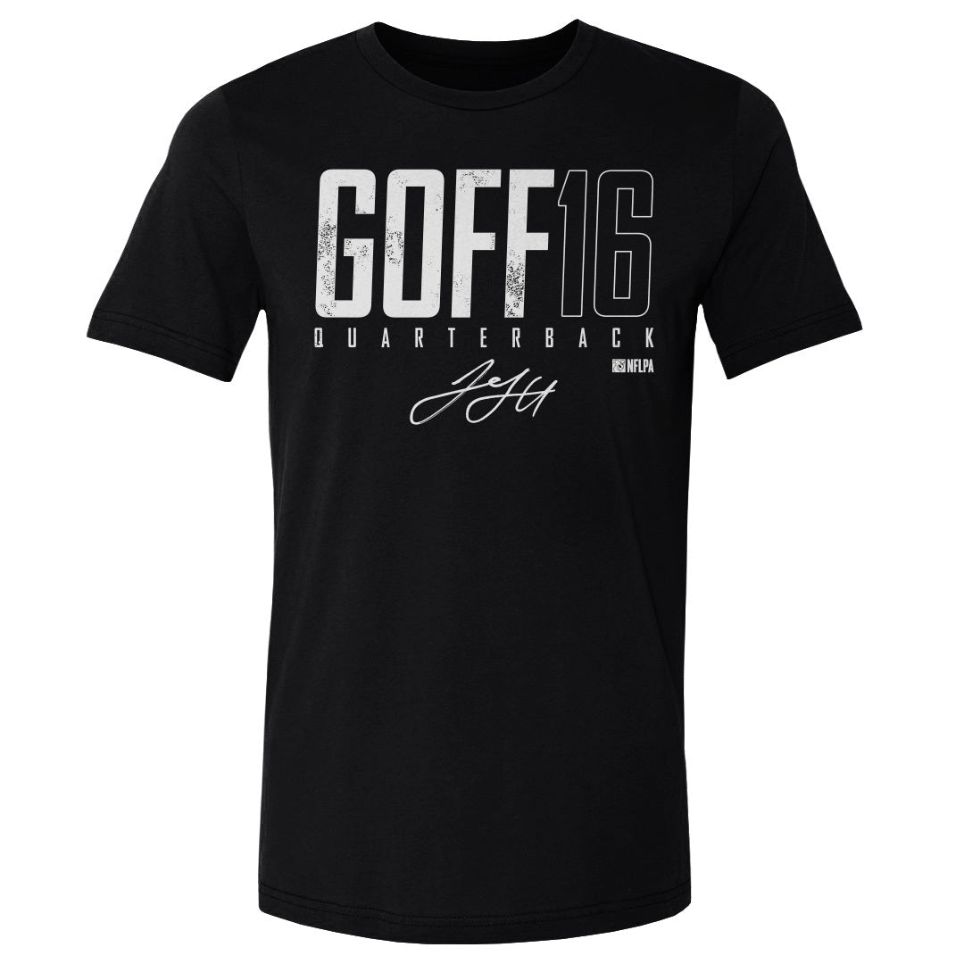 Jared Goff Men's Cotton T-Shirt | 500 LEVEL