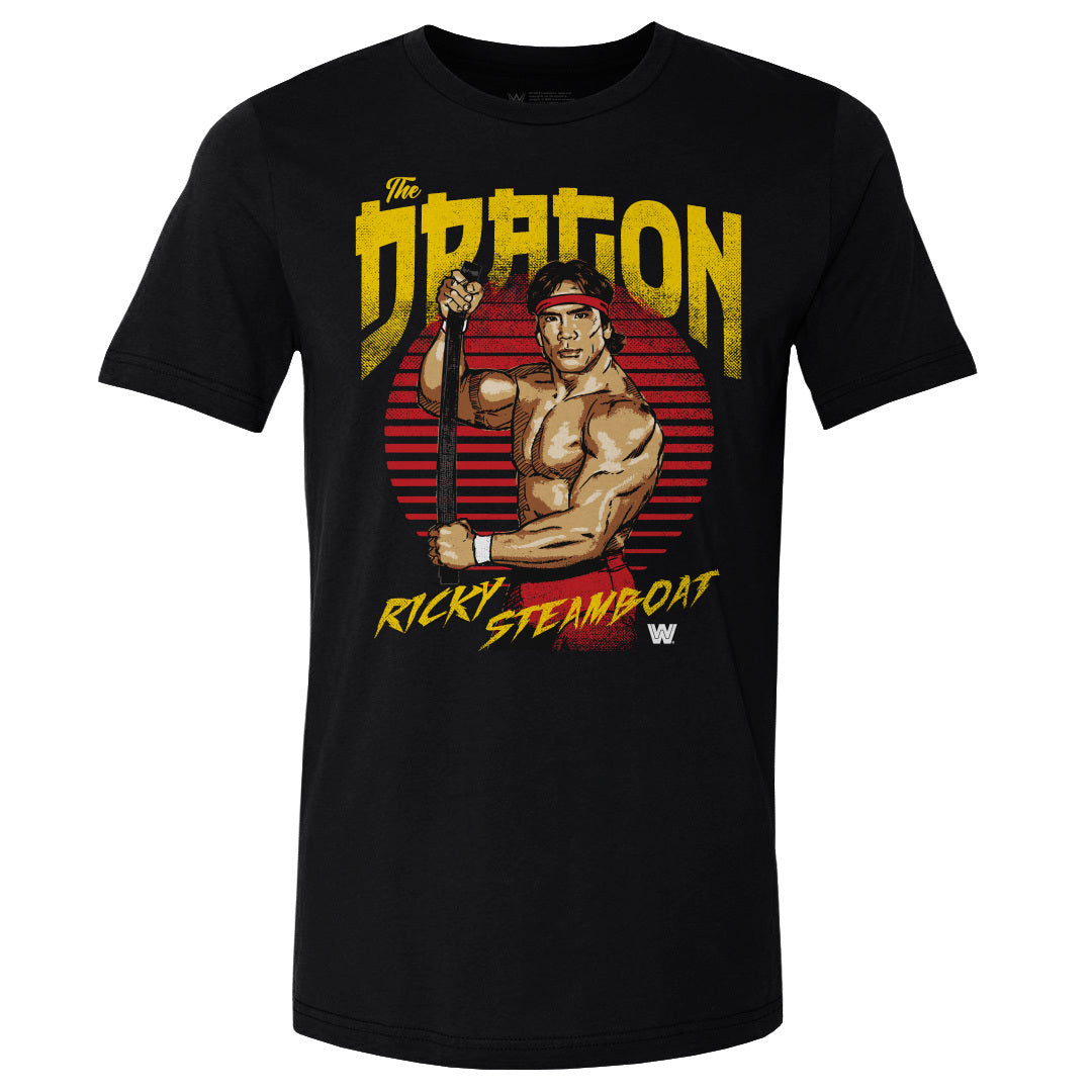 Ricky The Dragon Steamboat Men's Cotton T-Shirt | 500 LEVEL