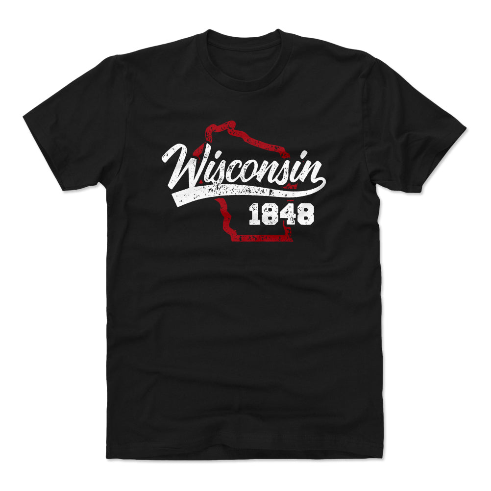 Wisconsin Men's Cotton T-Shirt | 500 LEVEL