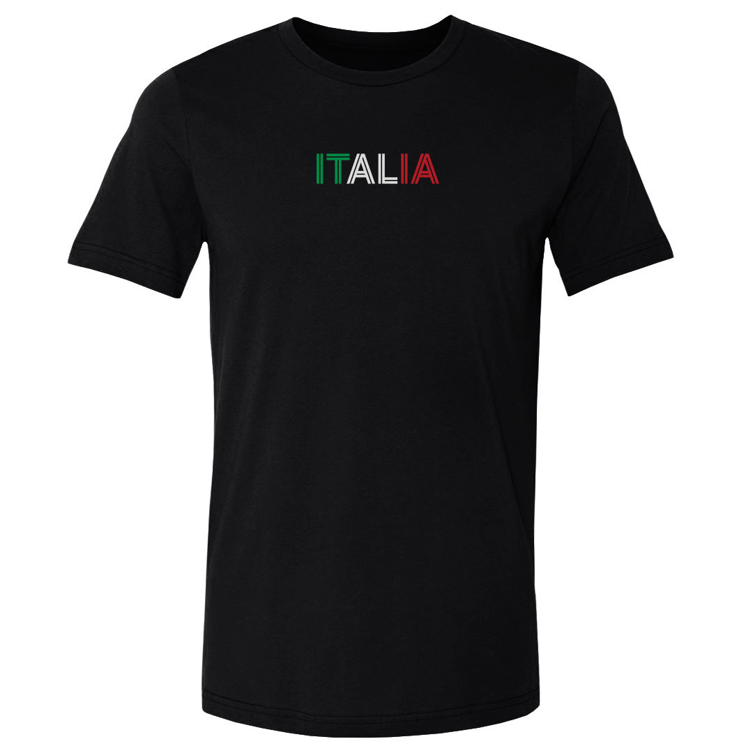 Italy Men's Cotton T-Shirt | 500 LEVEL