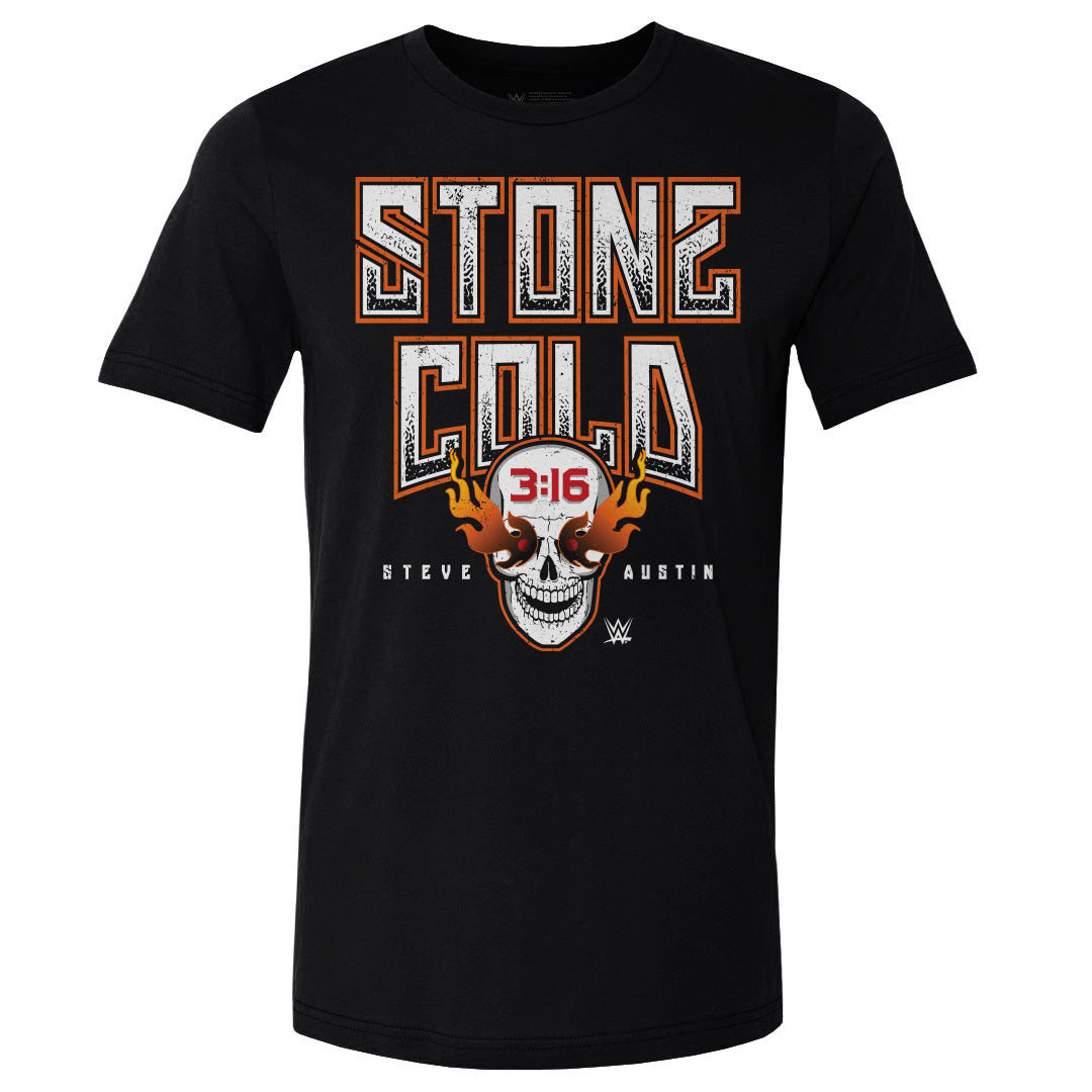 Stone Cold Steve Austin Men's Cotton T-Shirt | 500 LEVEL